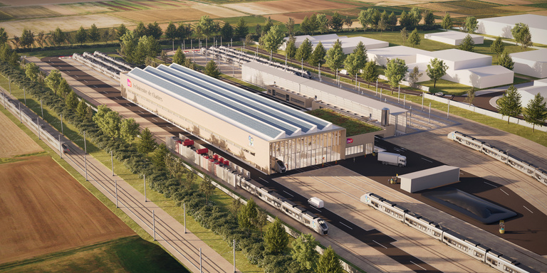 drlw - Projets Lauréats . Ateliers de maintenance SNCF