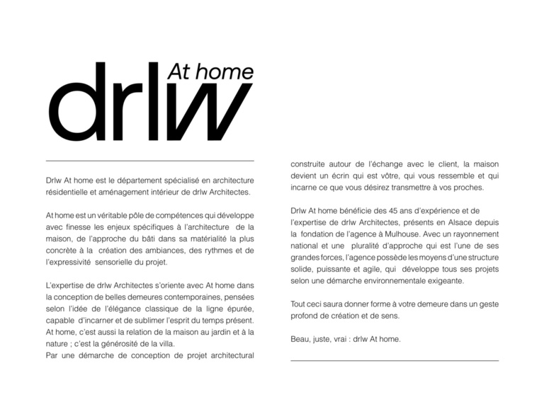 drlw - drlw At home